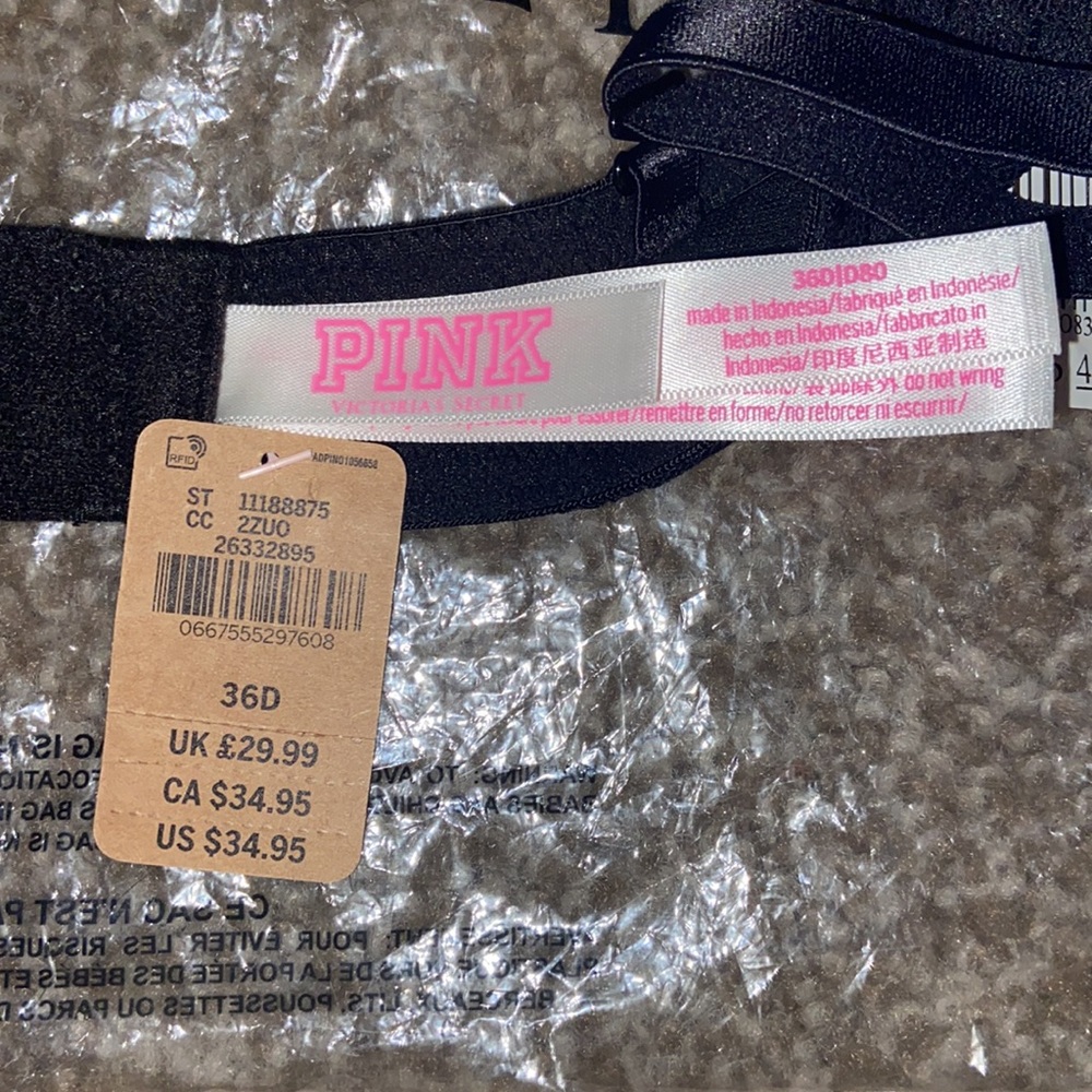 Victoria’s Secret Pink Wear Everywhere Push Up Bra - Picture 2 of 4